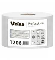 Туалетная бумага в больших рулонах Veiro Professional Comfort 125 м