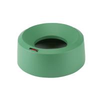 Крышка для контейнера воронкообразная круглая Ирис зеленая