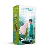 MY MUSE Подарочный набор гель для душа и шампунь-бальзам от перхоти