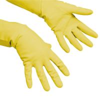 Резиновые перчатки многоцелевые Vileda желтые, M