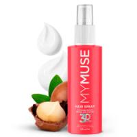 MYMUSE Несмываемый спрей для волос интенсивное питание, термозащита, восс-ние и блеск, 150 мл