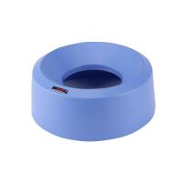 Крышка для контейнера воронкообразная круглая Ирис синяя
