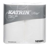 Быстрорастворимая туалетная бумага Katrin Plus Easy Flush 4 рулона в уп.