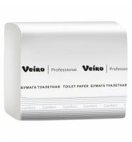 Туалетная бумага в листах Veiro Professional Comfort V-сложение