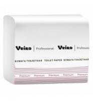 Туалетная бумага в листах Veiro Professional Premium V-сложение