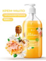 Жидкое мыло GRASS Milana молоко и мед 1 л