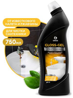 Чистящее средство для сан. узлов  "Gloss-Gel" Professional  750 мл