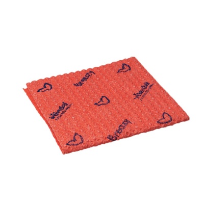 Салфетка Бризи 35,5x35см красная