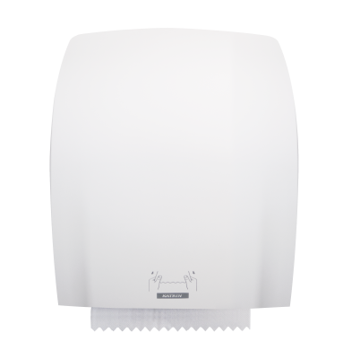 Механический диспенсер Katrin System Towel XL для рулонных полотенец белый