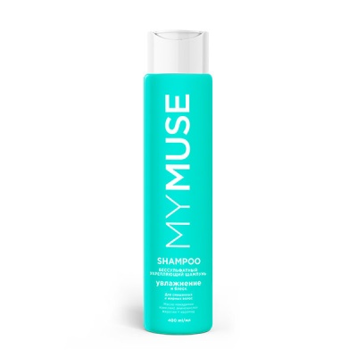 Шампунь для волос MYMUSE бессульфатный укрепляющий, 400 мл